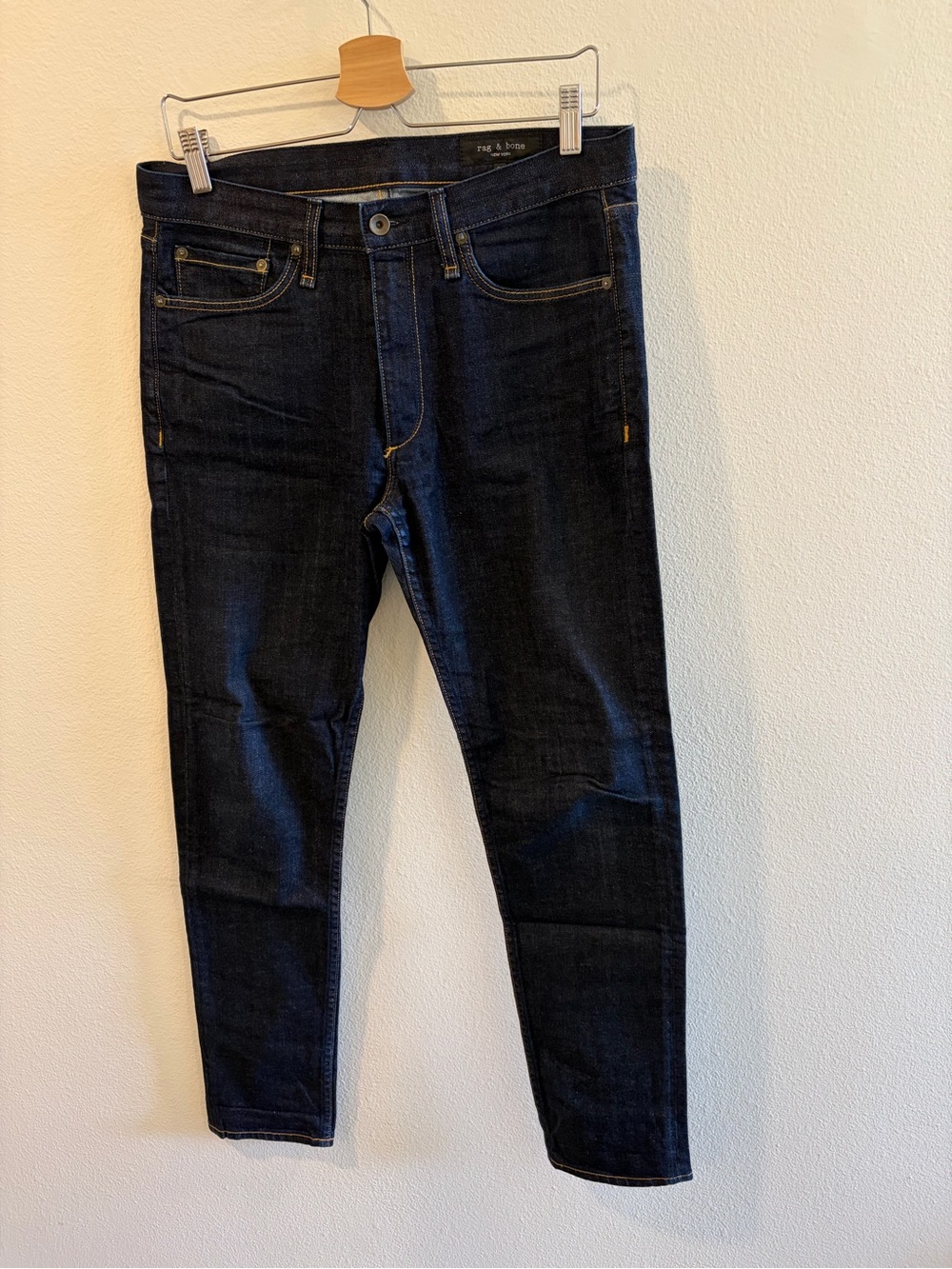 rag & bone Men's Indigo Skinny Jeans